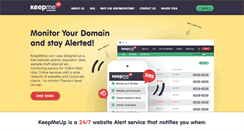 Desktop Screenshot of keepmeup.com